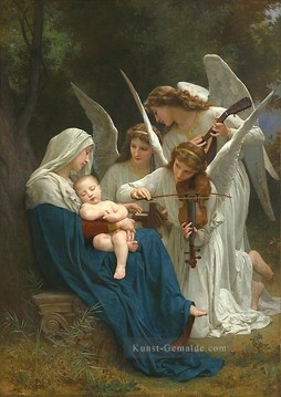  Engel Malerei - Lied der Engel Realismus Engel William Adolphe Bouguereau
